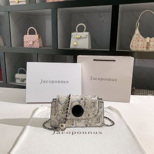 Silver Leather Mobile Phone Bag Womens New 2025 Small Luxury Design High-End Atmosphere Winter Elegant And Exquisite