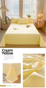 KAMONI | 100 Cotton Single Bed Sheet All Seasons