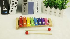 Xylophone Educational Toys for Kids: Mini Musicians Wooden Musical Instruments for Toddlers SL-013