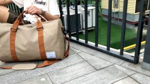 Korean Travel Bag for Woman Fashion Gym BAG shoe compartment Men Hand Carry Duffle Bags Large Capacity Oxford Travelling Holiday Luggage Bag