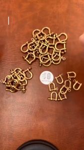 Khoen Ma Ní Móng Ngựa Chữ U Chất Đồng Thau Đúc Phụ Kiện Làm Đồ Da Thủ Công Túi Xách Bóp Handmade DIY