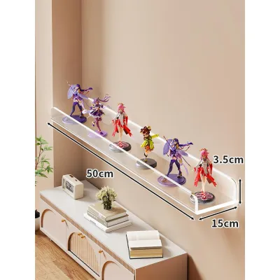 evesigar | Wall Mounted Acrylic Transparent Display Shelf
