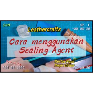 YLT Leather Edge Burnish Sealing Agent for Burnishable LeatherVegetable Tanned Leather