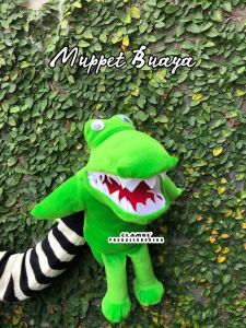 Boneka Tangan Boneka Dongeng Boneka Musikal Muppet Sura Baya Hiu Dan Buaya
