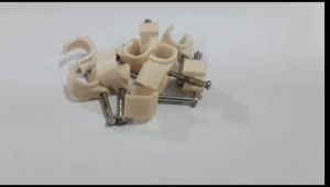 Round Cable Clips No 7 /20pcs