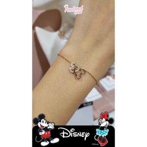 Panlandwoo - Mickey & Minnie Mouse Collection – Gelang Tangan Titanium Wanita Achilles Adjustable