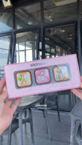 【Trio Set 】skinavor Solid Perfume Balms For Men Women Compact & Portable Scent Balm Fragrance