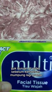 MULTI FACIAL TISSUE 160 SHEETS ( PAKET HEMAT ISI 4)