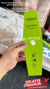 DOZIRO Pisau Blade Mesin Potong Rumput 12 INCH Brush Cutter Blade 305 MM 30CM 305mm x 90mm x 16mm