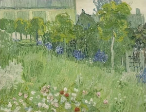 Van Gogh Courting Couples Garden Jigsaw Puzzle - Parisian for art Puzzle with Vibrant Floral & Garden Scene