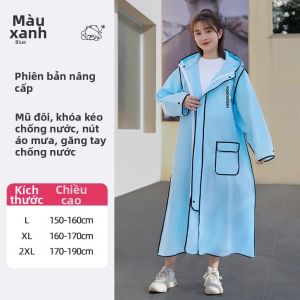 WANBAOLV | Áo Mưa Chống Thấm cho Trẻ Em có Khoảng Trống cho Ba Lô