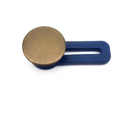 5pcs Metal Button Extender Perfect To Any Jeans Pants Free Sewing Retractable Jeans Waist Button Extended Buckles Fixing Kit