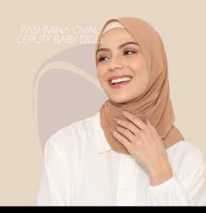 JILBAB/HIJAB/KERUDUNG/HIJAB PASMINA COVAL CURVE CERUTY BABYDOLL TERBARU/TERLARIS TAHUN 22/ PASHMINA OVAL CERRUTY BABYDOLL DENGAN PANJANG 180X75 CM TERLARIS