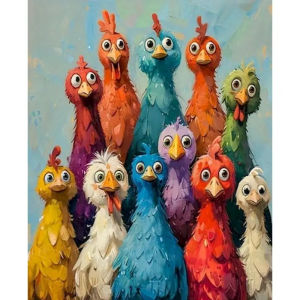 Oil Painting By Numbers Colorful Fantasy Scenery DIY Number Drawing Canvas Pictures By Numbers Home Decor Large Size