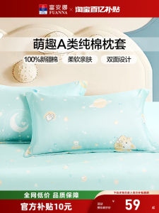 Pure Cotton Pillowcases Set of 2 100% Cotton Pillow Covers for Adults And Students 48cmx74cm Single Person Bedding Accessories