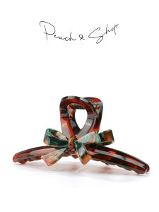 กิ๊บติดผมลายเสือดาวผสมน้ำมันสีอีนาเมล 2026 สำหรับผู้หญิง กิ๊บติดผมรูปผีเสื้อ ทรงสัมผัสหรูหรา ทรงฉลาม ตกแต่งผม สำหรับงานปาร์ตี้