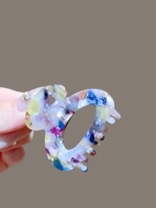 Elegant Small Size Half Updo Hair Clip Vintage Retro Style Shark Clip Womens Fashion Hair Accessories Korean Style B5-82
