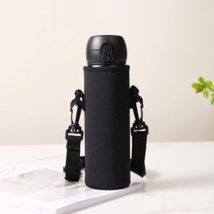 Tas Botol Air Pembawa Tas Minuman Kantong Gelas Jaring Penutup Botol Air Olahraga