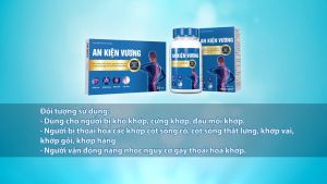 AN KIỆN VƯƠNG lọ 80 viên - Tăng tổng hợp và tái tạo chất nền sụn khớp - Bổ sung dưỡng chất cho xương khớp