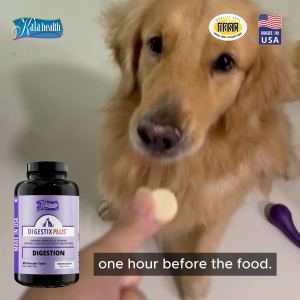 Kala Health Digestix Plus 45 / 90 Tabs Pet Digestive Supplement for Nutrient Absorption Enzymes Vitamins & Calcium