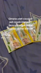 Garnier Sachet Youghert Sleeping Mask | Bright Complete | Sakura Glow