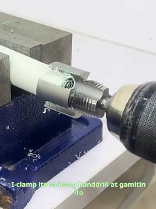 Integrated Internal and External Thread Pipe Threading Tool for 1/2-inch 3/4 PPR Pipes with Taps and Dies for Thread Cutting Steel