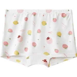 HODO | Girls Modal Cotton Underwear Thin Briefs Antibacterial Comfortable Mid-Waist Panties For Children Students Cute Design