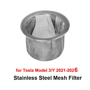 Bộ Lọc Nước Gạt Nước Ô Tô Bằng Thép Không Gỉ Vỏ Chống Tắc Nghẽn Cho Tesla Model 3 Y X S Juniper - Bảo Vệ Lưới Bảo Vệ Các Đường Viền Bên Trong