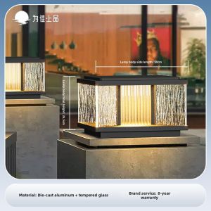 VINCAN | Outdoor Solar Pillar Light