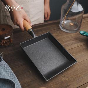 FENGHONGTAO | Cast Iron Square Non-Stick Japanese Tamago Cooking Pan