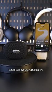 [New Product] Baseus AeQur 35 Pro Air Portable Wireless Speaker Sound Player Bluetooth 5.4 40mm Driver Intelligent Bass IPX5 Waterproof