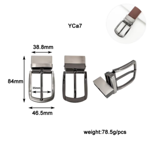 Gesper Ikat Pinggang Alloy Extra Coating Buckle Head Putar Anti Karat Dimensi 33mm