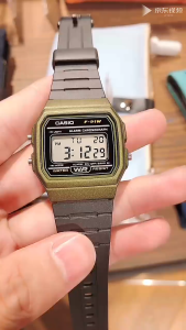 2YEARS WARRANTY】 jam tangan lelaki Casio F91W Digital Watches for Men Women LED Electronic Wristwatch Waterproof Sports Military Watch