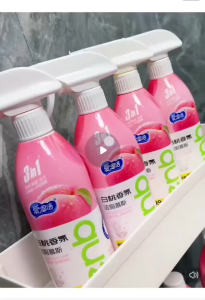 OHHDEER  500g Pencuci Tandas Buih Haruman White Peach Toilet Cleaning Foam Spray Mousse Stain Remover