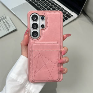 Multi-Card Slots Kickstand Leather Wallet Case for Samsung Galaxy S26 Ultra S25 Edge S24 S22 Plus S23 Fe Card Bag Holder Cover