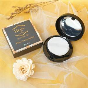 (free gift) BB Cushion HI GLOW SKINCARE 100% ORI BPOM