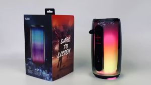 Loa Pulse 6 chính hãng | Giá rẻ Pulse 6 led 360 độ RGB 7 màu công suất 15W - Âm thanh vòm 6D cực bass - Pin trâu nghe nhạc liên tục 6H