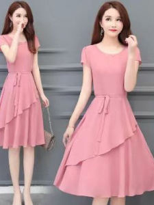 QIAOXIZI | Elegant Slimming A-line Dress