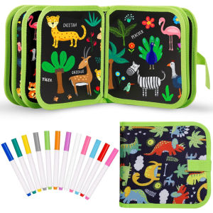 Xong Xóa Được Doodle Sách Với Bút Ma Thuật Có Thể Tái Sử Dụng Bảng Vẽ Đồ Chơi Cho Trẻ Em Montessori Giáo Dục Họa Tiết Chữ Quà Tặng Cho Bé