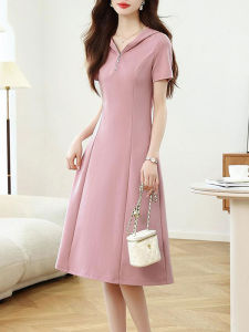 DAIXIANGFEIZI | Hooded Stylish Slimming Mid-Length Dress