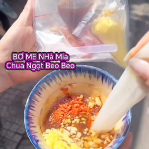 Bánh Tráng Bơ Me Mẹ Mía Tự Trộn Sốt Me Ruốc Đậu Phộng Ăn Vặt Đặc Sản Tây Ninh