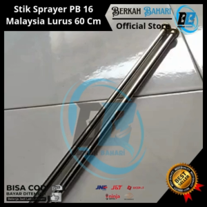 Stik Sprayer PB16 Malaysia Lurus Bengkok Panjang 60 Cm|Stik Sprayer Malaysia Tahan Lama & Anti Karat