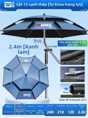 woding | Ô che nắng có khớp xoay cơ học chân cắm đa năng