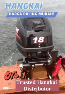 (PROMOSI BESAR) HANGKAI 4HP 2-STROKE Long / Short Shaft Boat Motor Outboard / TRUSTED SELLER