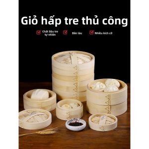 Nồi Hấp Tre Dùng Tại Nhà 27cm