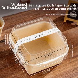 zber | Disposable Independent Packaging Cake Box