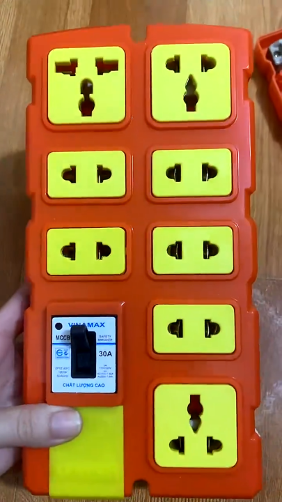 Ổ cắm điện chịu tải cao 8500W/6000W đa năng (BH 3 NĂM) Ổ lõi sứ chịu ...