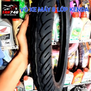 Vỏ Lốp xe máy KENDA size 2.25 và 2.50 2.75 8 lớp bố Lắp cho Wave Dream Fu Rs WS và nhiều dòng xe khác xe thồ tải nặng