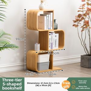 ZHUTING | Simple Large Capacity Multi-layer Wooden Bookshelf