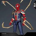 ใหม่Fondjoy Iron Man MK50 Hulk Spider-Man Thanos 1/12 ประกอบตัวเลขการกระทํารวบรวมเครื่องประดับของเล่นเด็กวันเกิด.... 